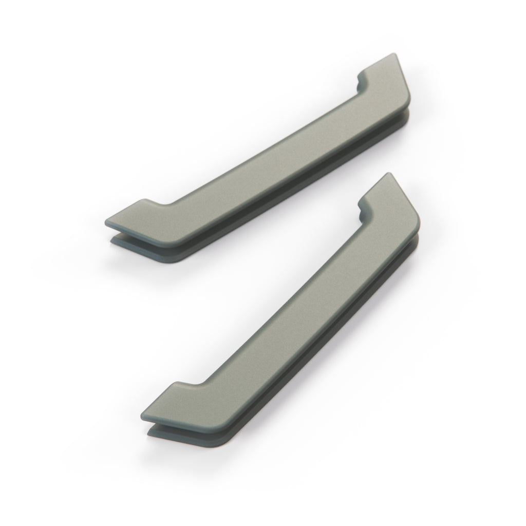 Ford Sierra Seat Belt Opening Cover Set of 2 Black or Gray (6117119)