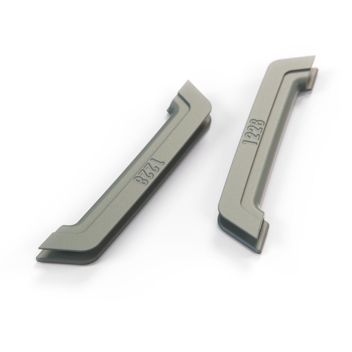 Ford Sierra Seat Belt Opening Cover Set of 2 Black or Gray (6117119) — view 3