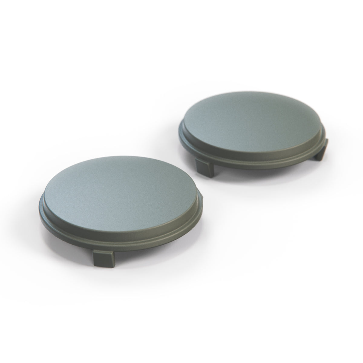 Ford Sierra Window Regulator Handle Cover Cap Set of 2 Black or Gray (1610673) — view 2