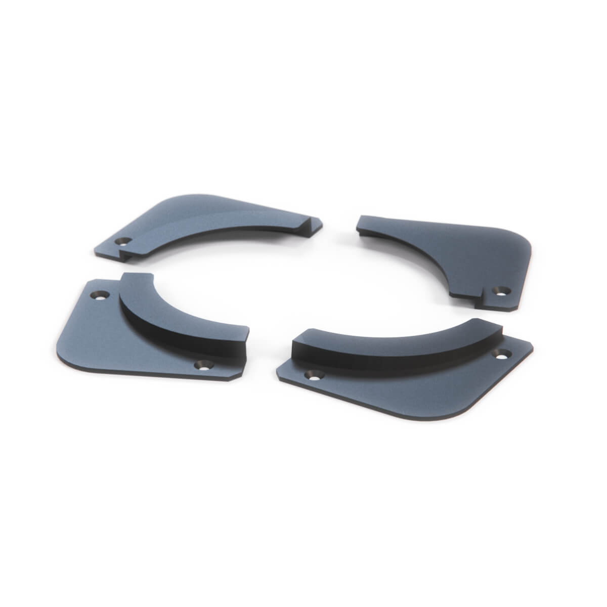 FSO NYSA Door Wedge Rubber Complete Kit Black — view 2