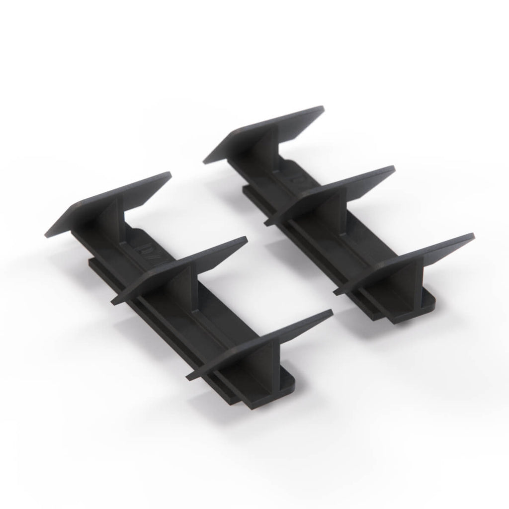FSO Polonez Windscreen Wiper Flange Holder Set of 2 Black — view 2