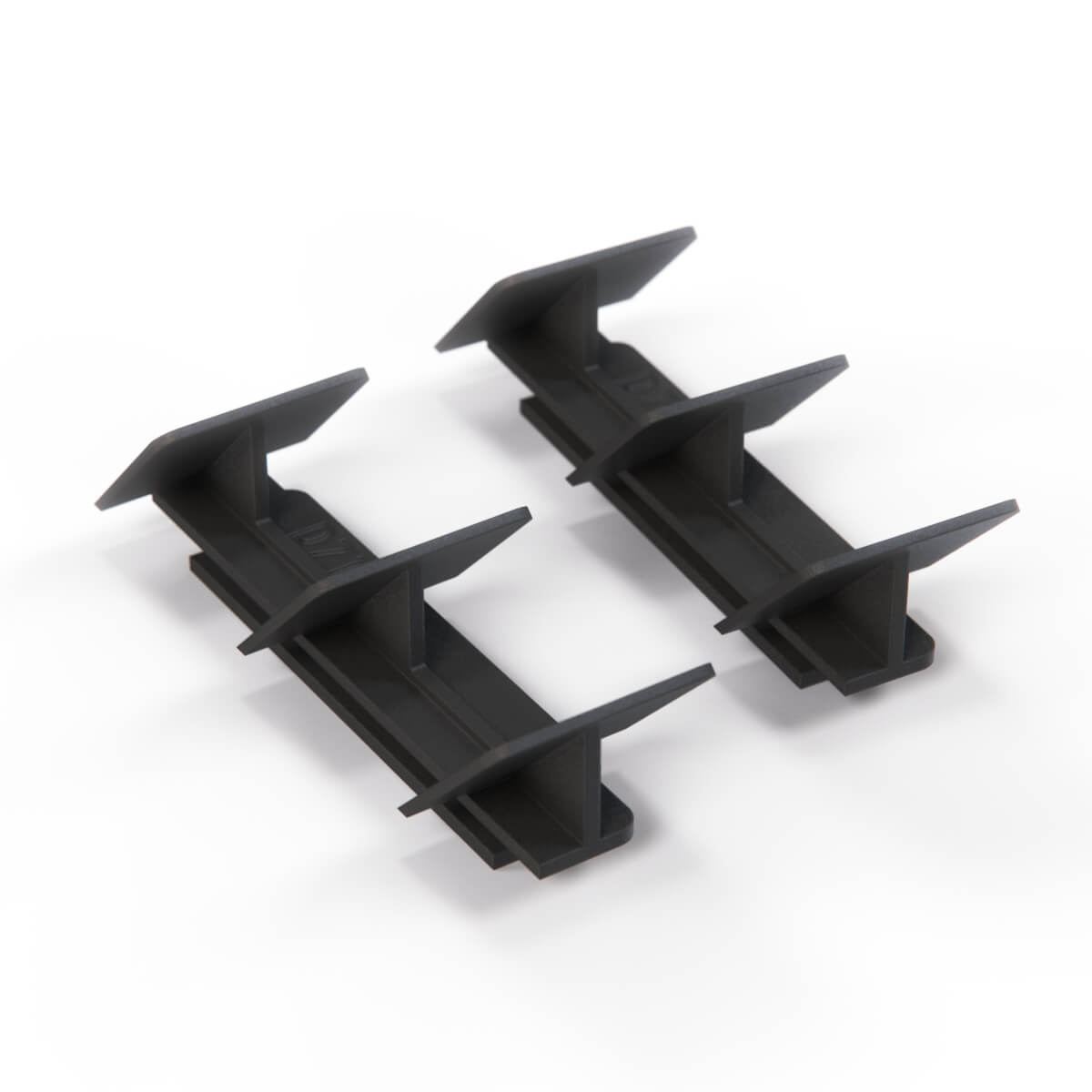 FSO Polonez Windscreen Wiper Flange Holder Set of 2 Black — view 2
