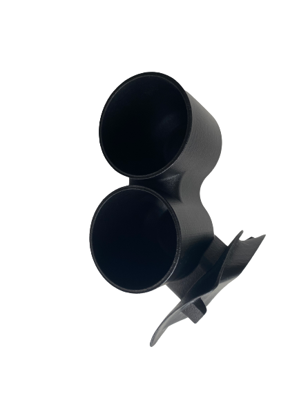 Mazda RX8 Dual Gauge Pod 52mm For Defroster Vent - Custom Fit — view 7