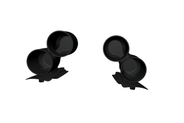 Mazda RX8 Dual Gauge Pod 52mm For Defroster Vent - Custom Fit — view 14