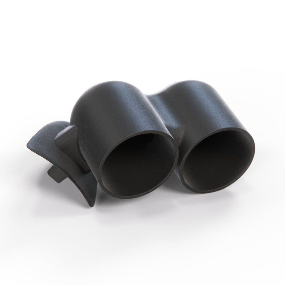 Mazda RX8 Dual Gauge Pod 52mm For Defroster Vent - Custom Fit — view 4