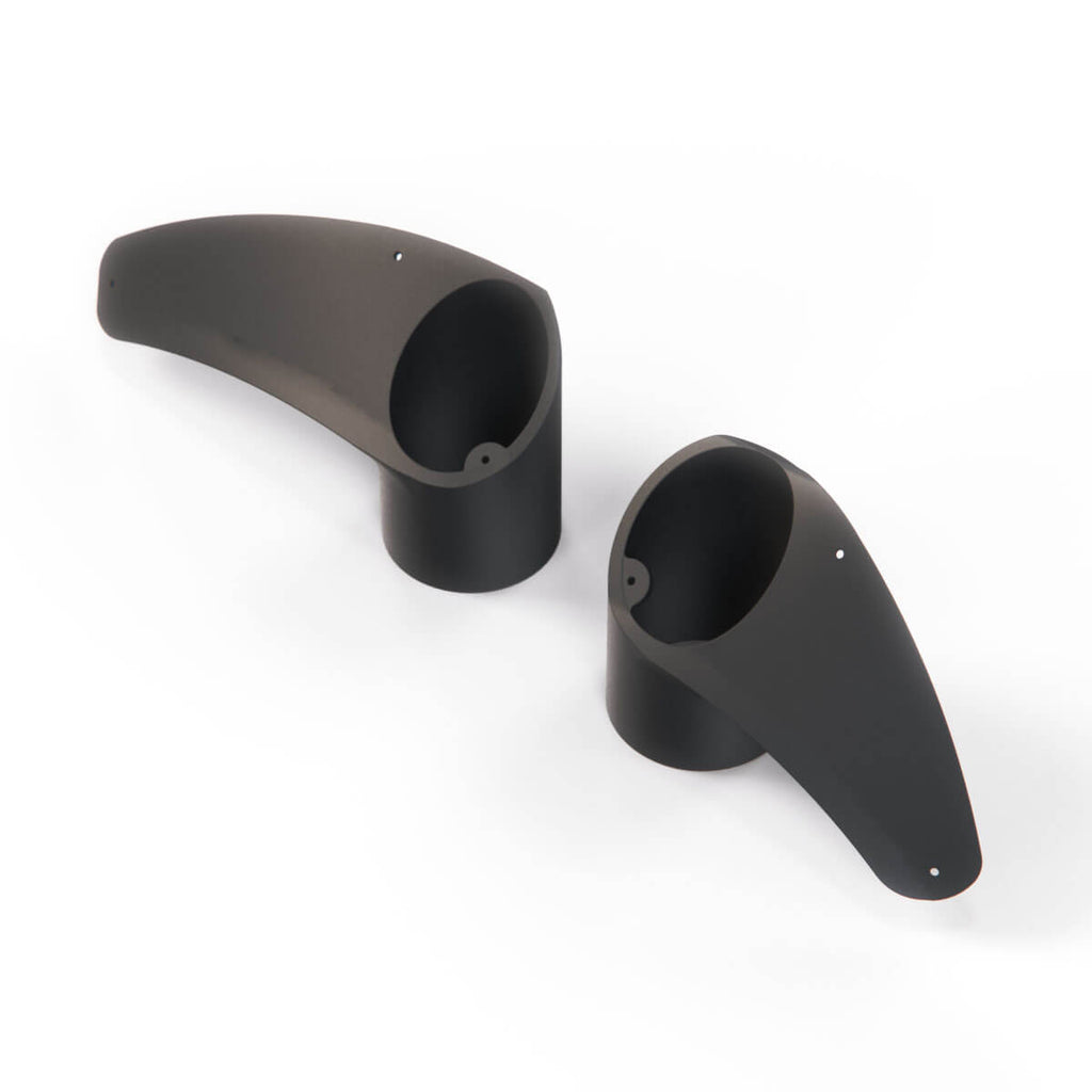 Honda Civic 8th Gen Gauge Pods Left and Right Black