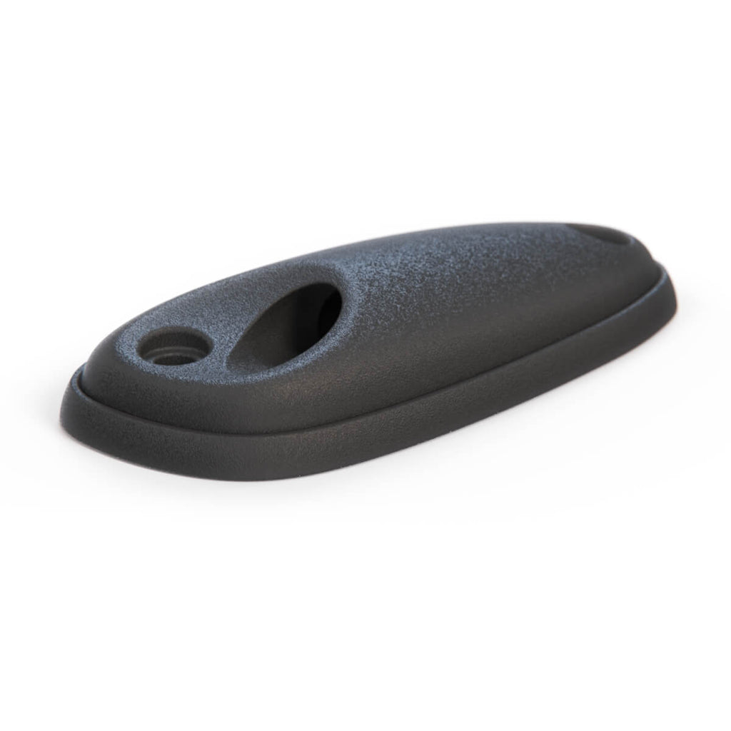 Honda Civic Antenna Block Off Plate Cover Cap and Gasket Black (39150S04003) — view 2
