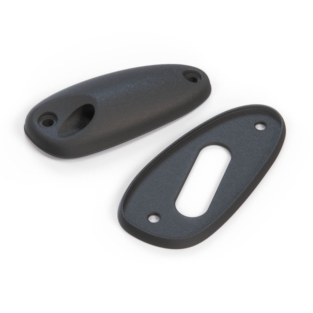 Honda Civic Antenna Block Off Plate Cover Cap and Gasket Black (39150S04003) — view 3