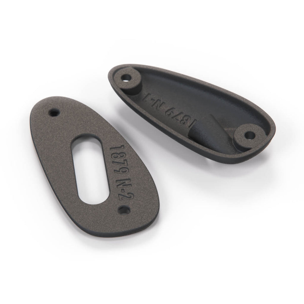 Honda Civic Antenna Block Off Plate Cover Cap and Gasket Black (39150S04003) — view 4