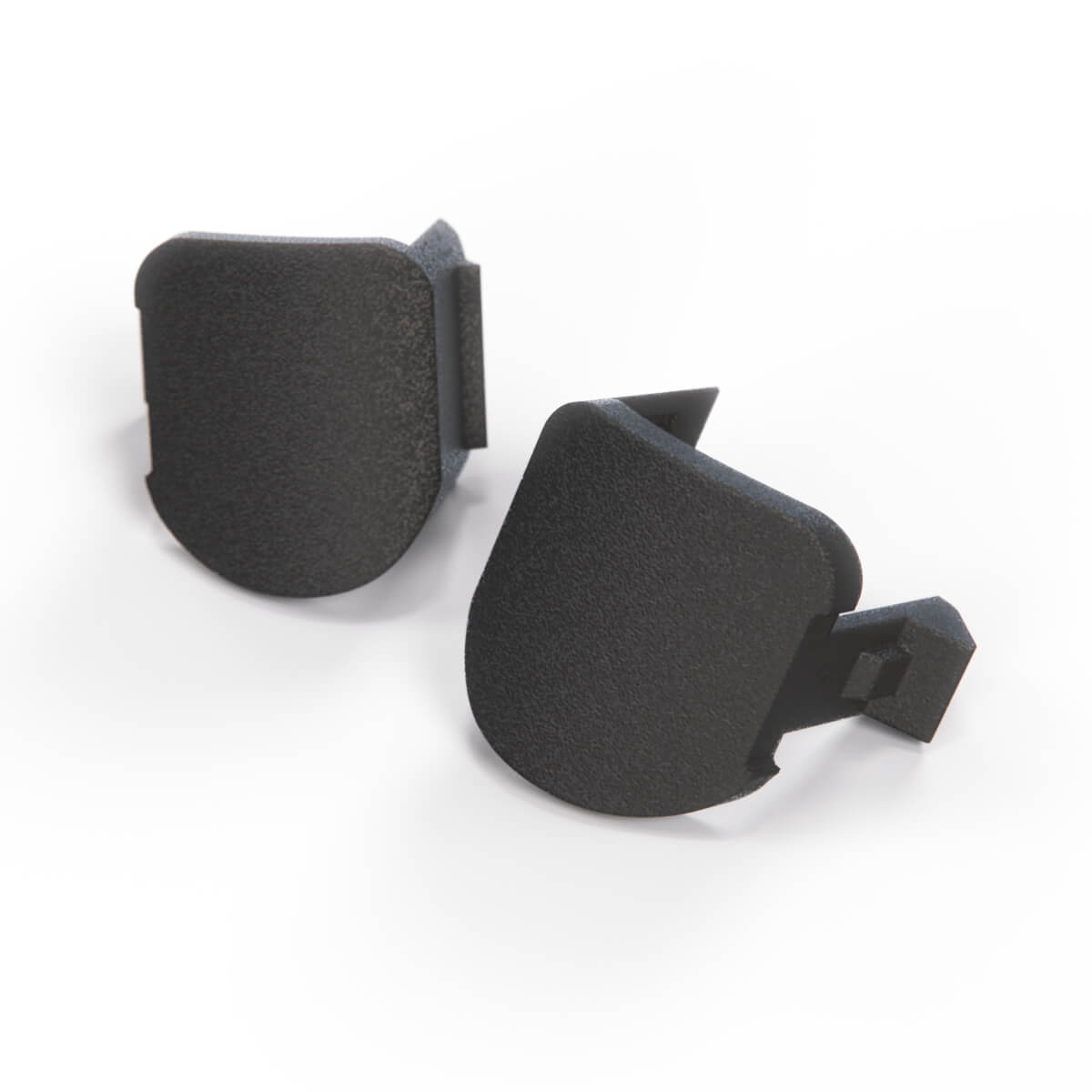 Honda Civic CRX Eh6 Eg2 Third Brake Light Screw Cover Set Black Left or Right — view 2