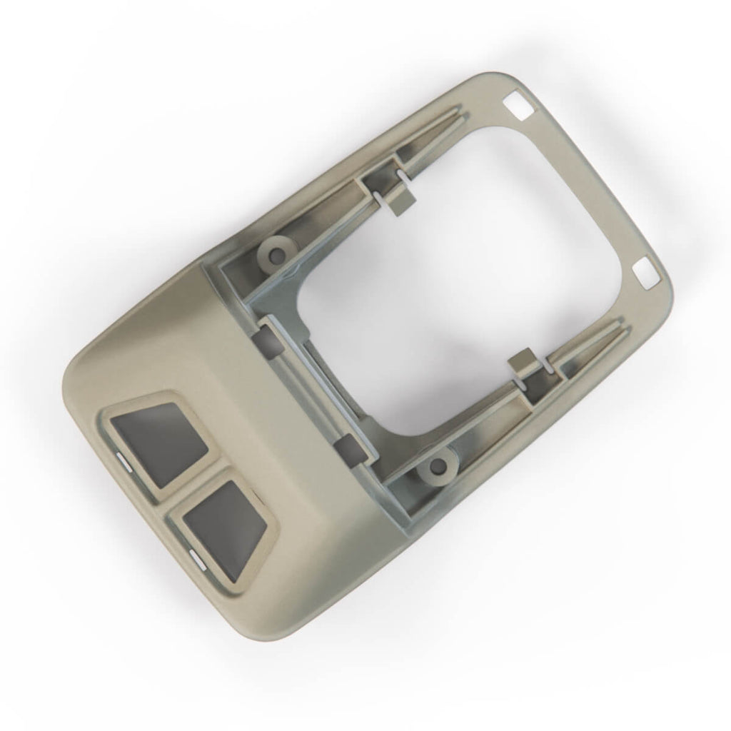 Honda Civic / CRX Rear View Mirror Seatbelt Warning Light Housing (37551SH0A01ZA / 37551SH0A01ZB) — view 3