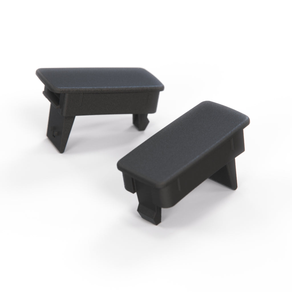 Honda Civic Dashboard Switch Cover Blanks Set of 2 Black — view 2