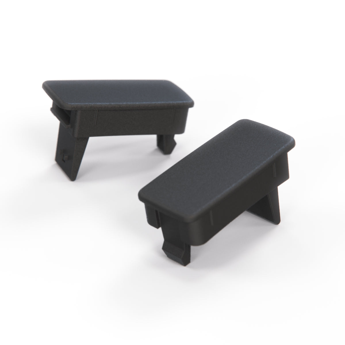 Honda Civic Dashboard Switch Cover Blanks Set of 2 Black — view 2