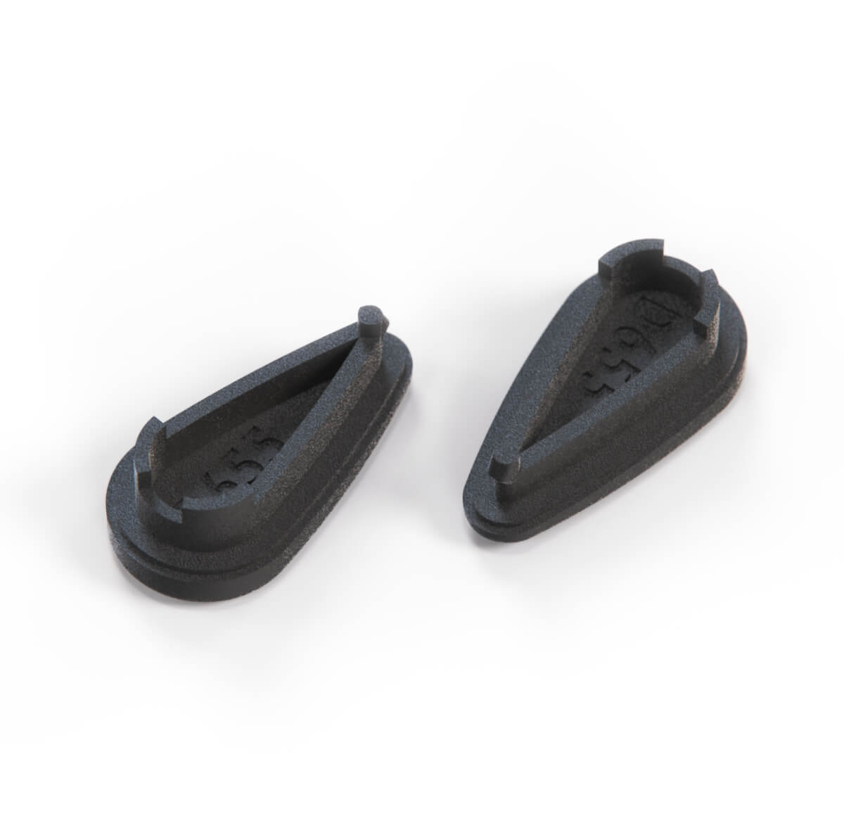 Honda Civic Ef9 Outside Mirrors Knob Cap Cover Set of 2 Black (88159SA7003) — view 3