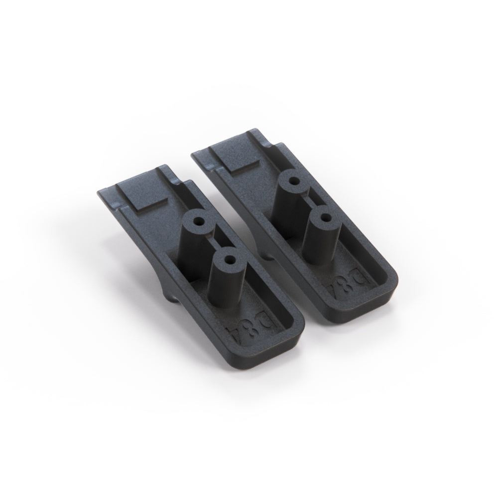 Honda Civic Knob Left Side Shelf Set of 2 Black 84476-SH3-000ZD — view 2