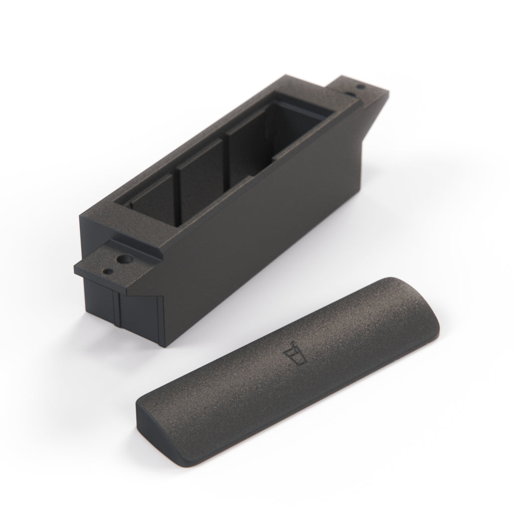 Honda Civic Shuttle Cup Holder with Sliding Mechanism Black — view 3