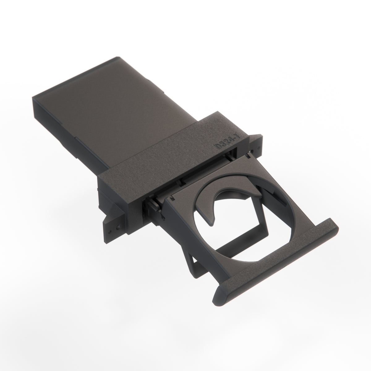 Honda Civic Shuttle Cup Holder with Sliding Mechanism Black — view 7