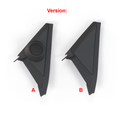 Honda Civic Vi Aero Deck Front Wing Speaker Mirror Trim Black Left or Right