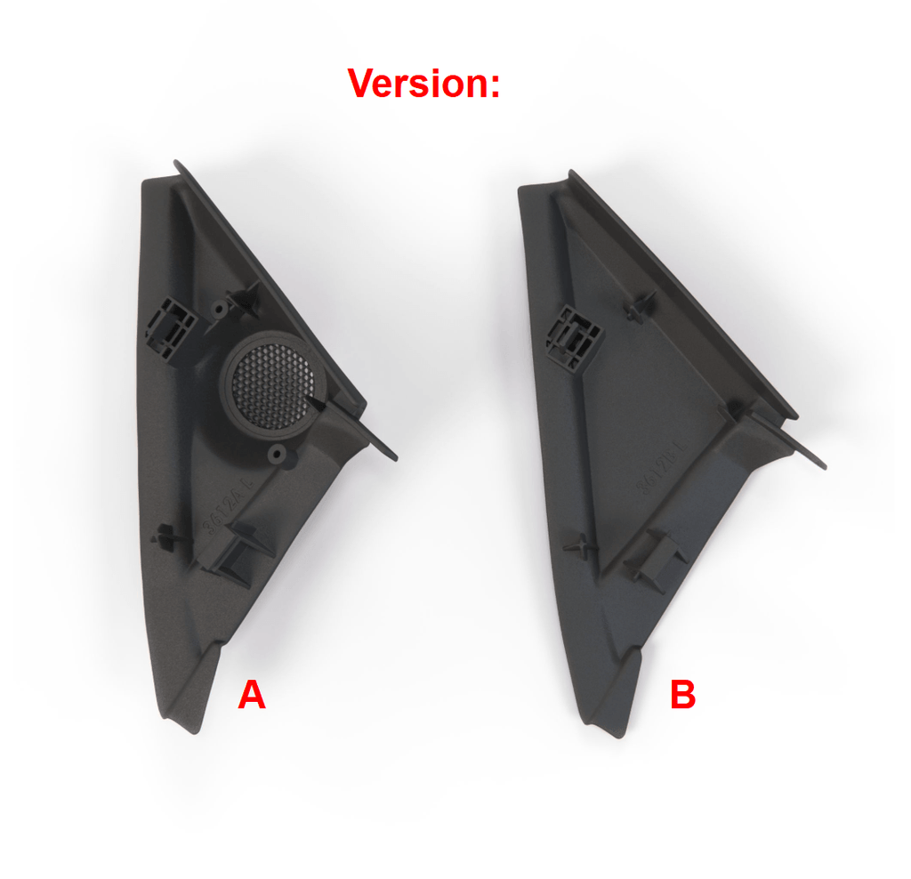 Honda Civic Vi Aero Deck Front Wing Speaker Mirror Trim Black Left or Right — view 5