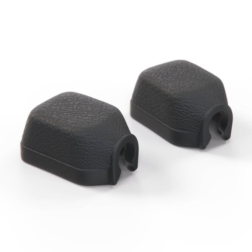 Honda Prelude Civic Seat Belt Cover Set of 2 Cap Belt Anchor Black (81481SF1G02)