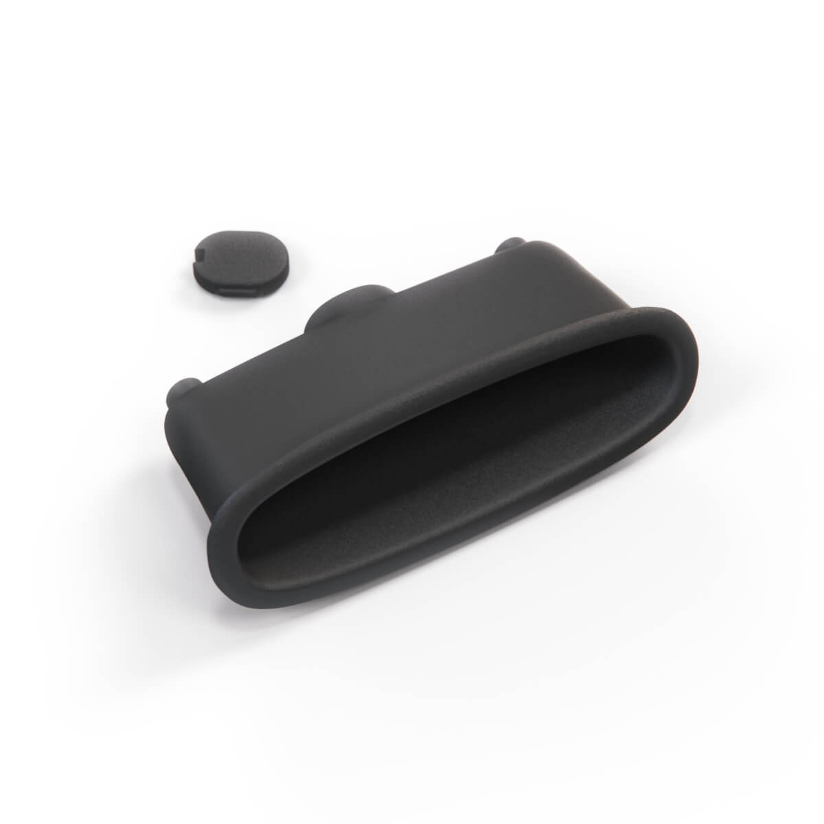 Honda Prelude IV Front Door Panel Pocket Handle + Cap Black (83530-SS0-900ZB)