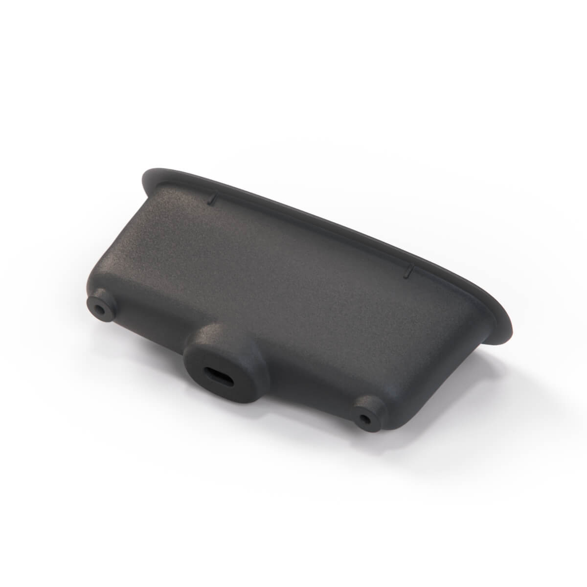 Honda Prelude IV Front Door Panel Pocket Handle + Cap Black (83530-SS0-900ZB) — view 3