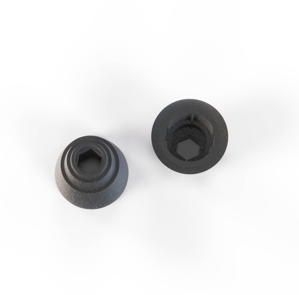 Honda Shadow VT750 Turn Signal Adapter Set of 2 Black — view 5