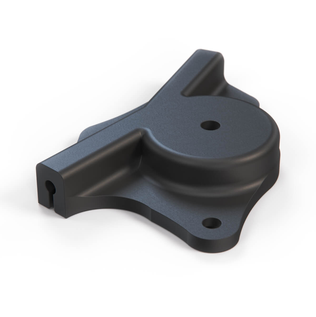 Hyundai i10 Window Regulator Gear Spool Bracket Cover Black — view 2