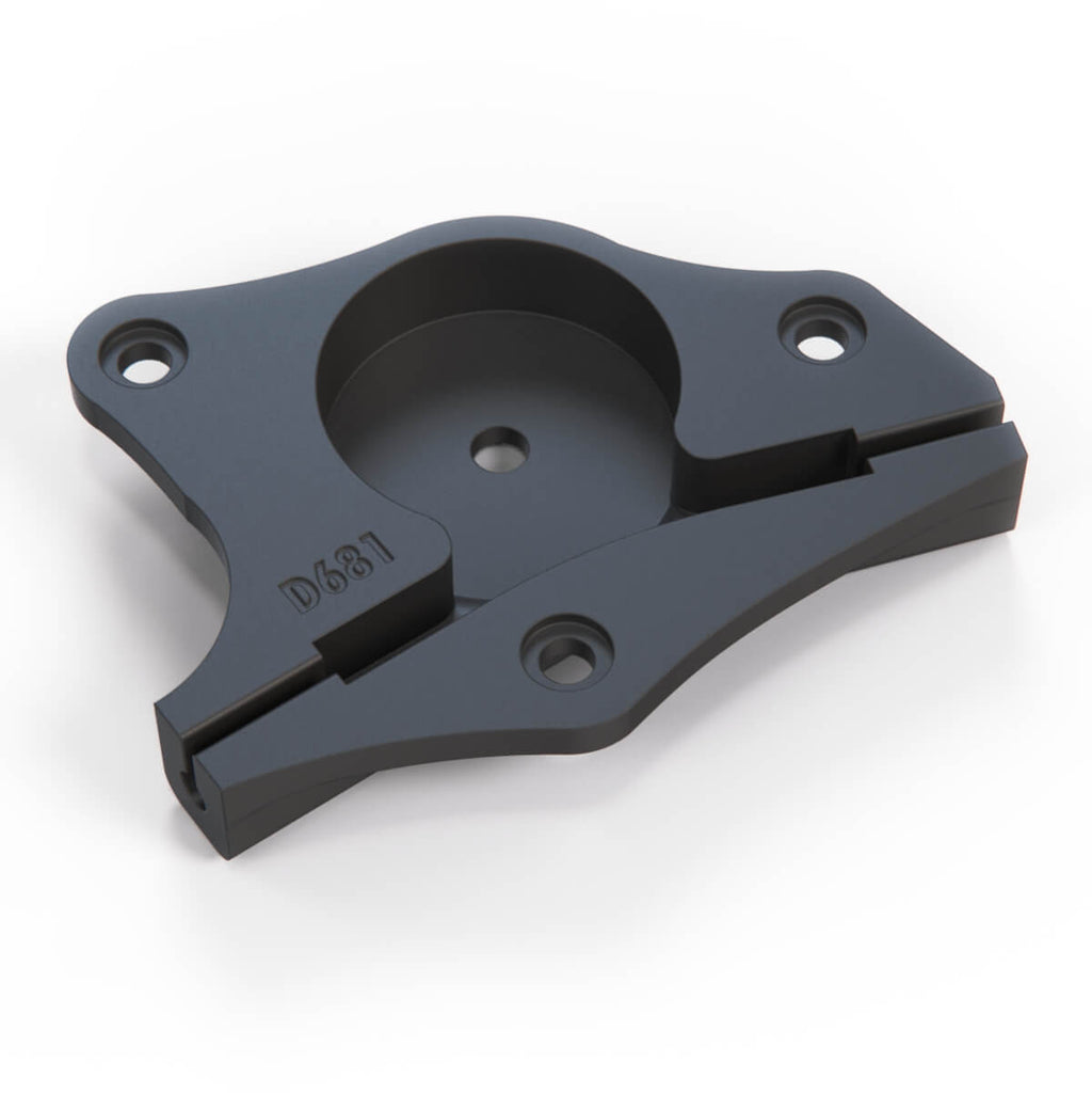 Hyundai i10 Window Regulator Gear Spool Bracket Cover Black — view 3