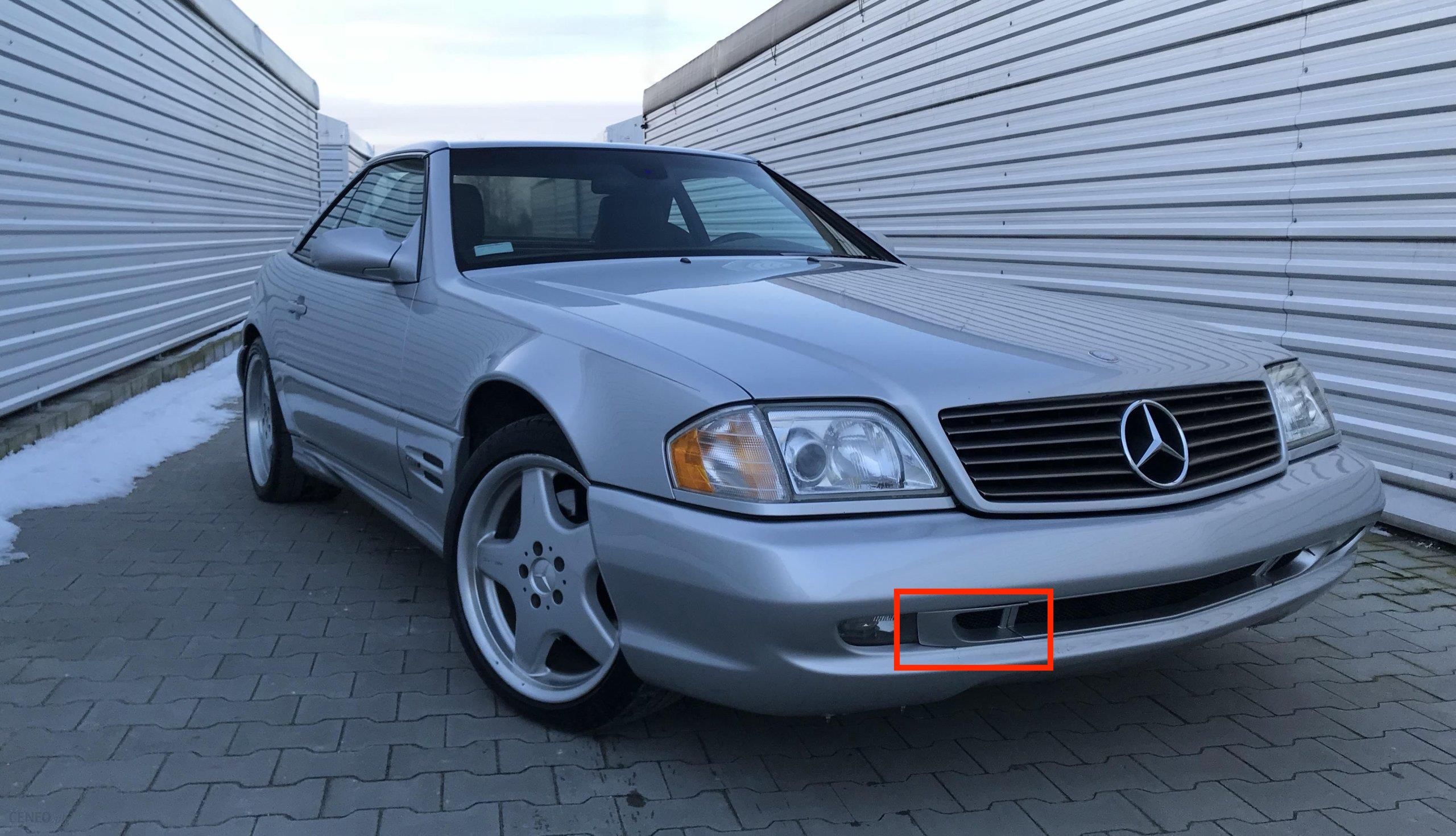 Mercedes-Benz R129 AMG Tow Hook Cover - (left/right) — view 6
