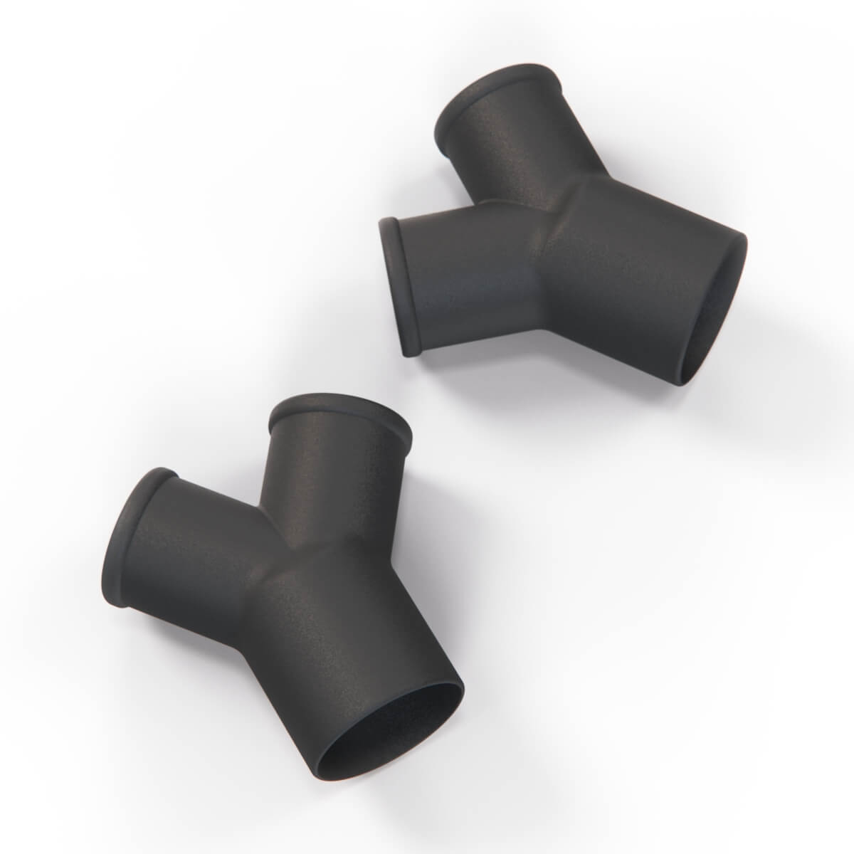 Jaguar E-TYPE S1 S2 Dash Vent Y Piece Set of 2 Black BD23077 — view 4