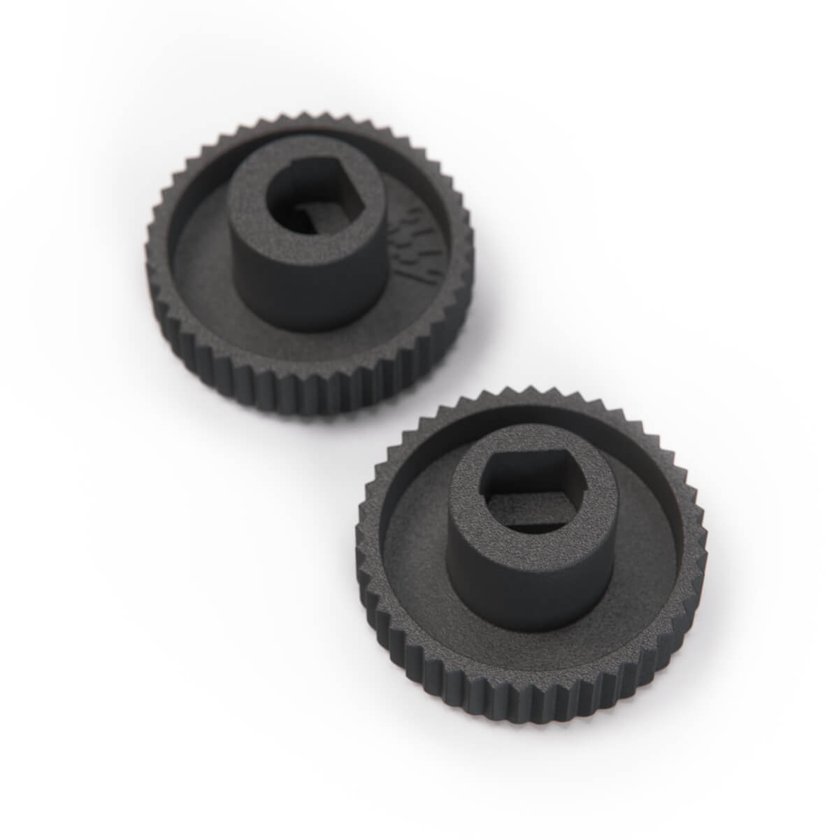Jaguar E-Type Series 3 Air Conditioning Control Knob JS263 Black — view 3