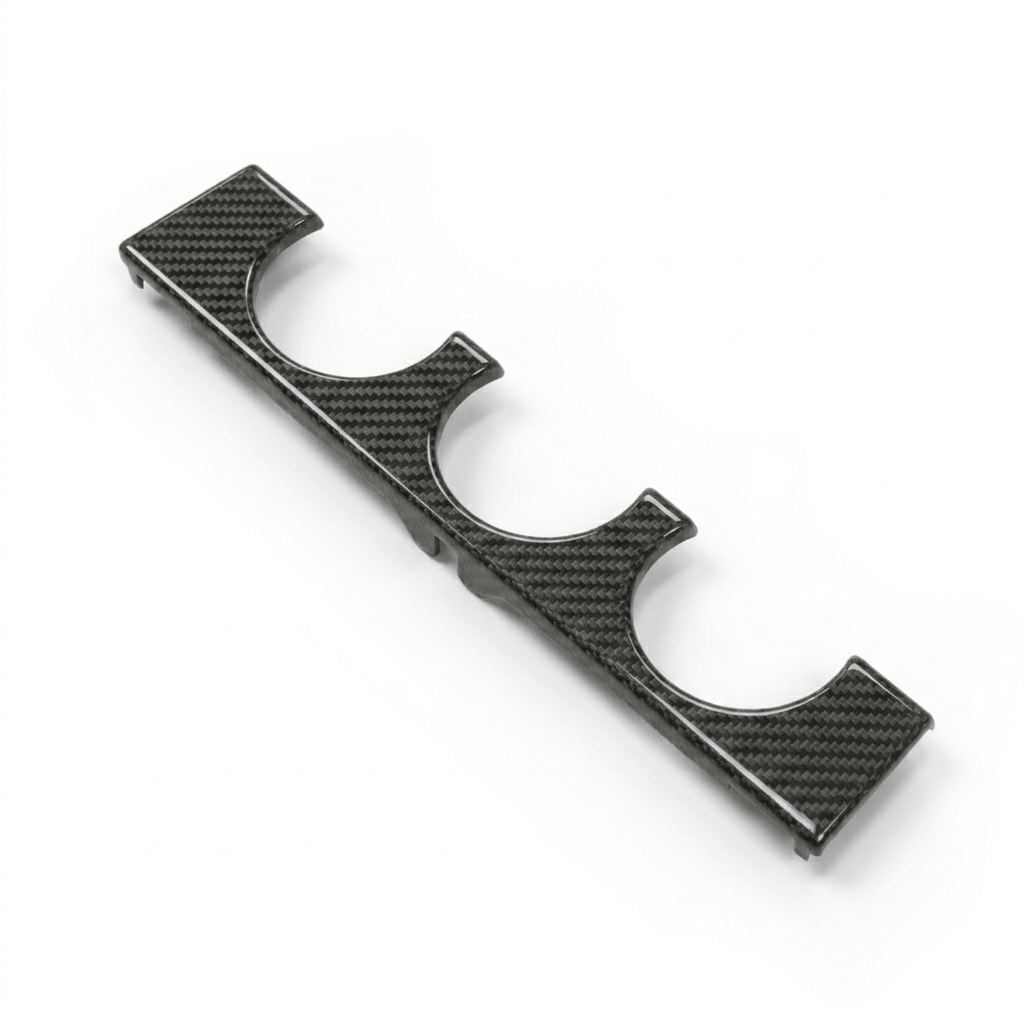 Jaguar F-Type X152 AC Climate Control Panel Trim Bezel Carbon (T2R20740 EX53046A04BB) — view 2