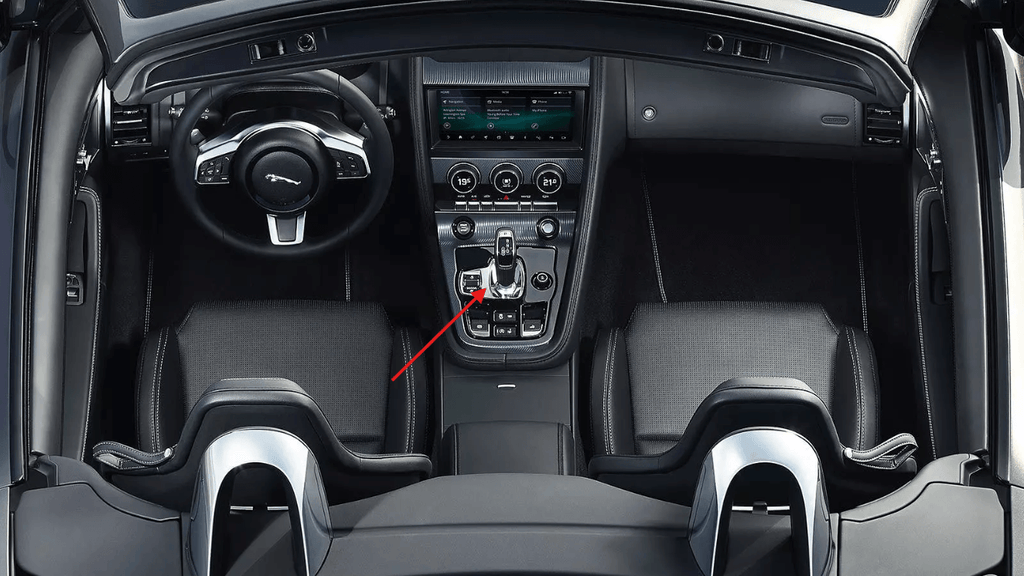 Jaguar X152 F-TYPE Gear Selector Surround Trim LHD or RHD (EX53046C34A / EX53046C34B) — view 5