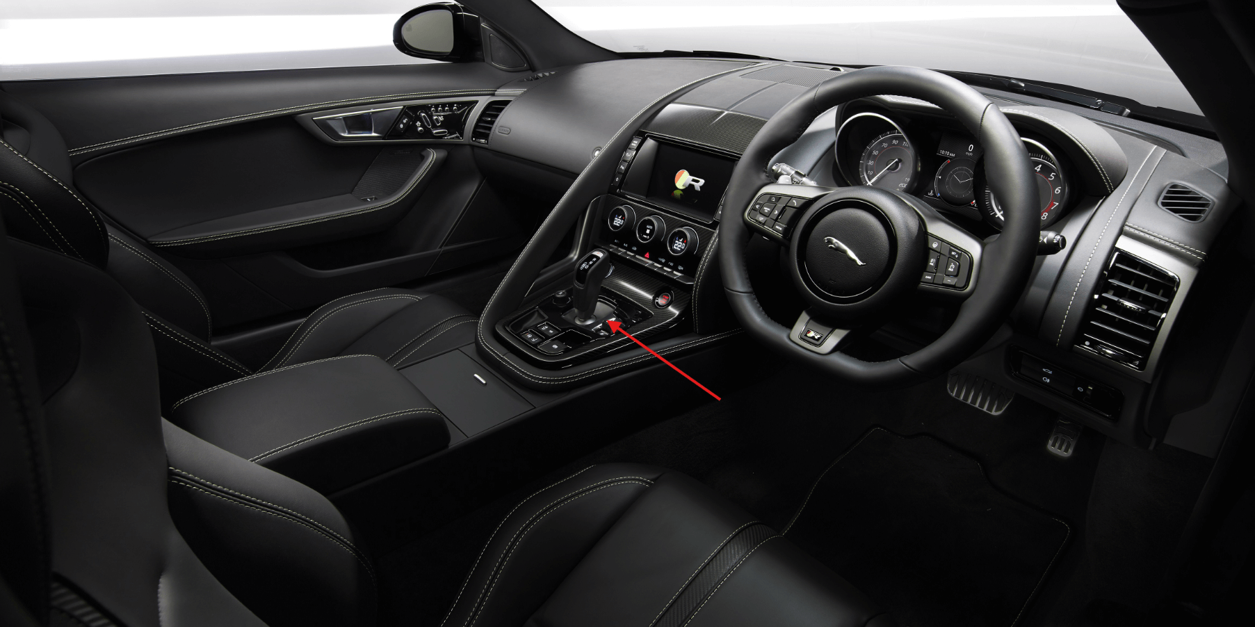Jaguar X152 F-TYPE Gear Selector Surround Trim LHD or RHD (EX53046C34A / EX53046C34B) — view 8