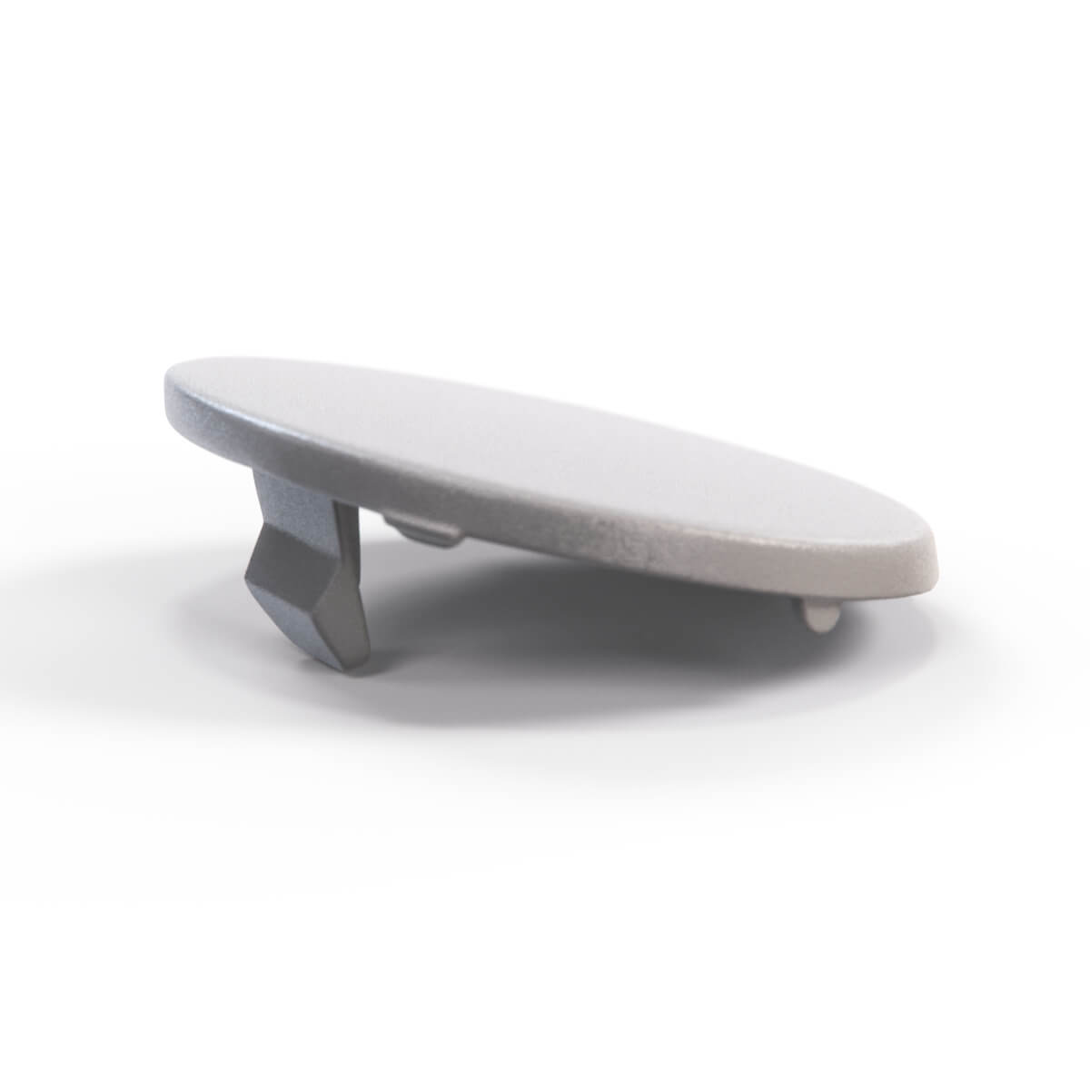 Jaguar I-pace Front Bumper Tow Hook Cover Cap Primed (J9D317F011AW) — view 3