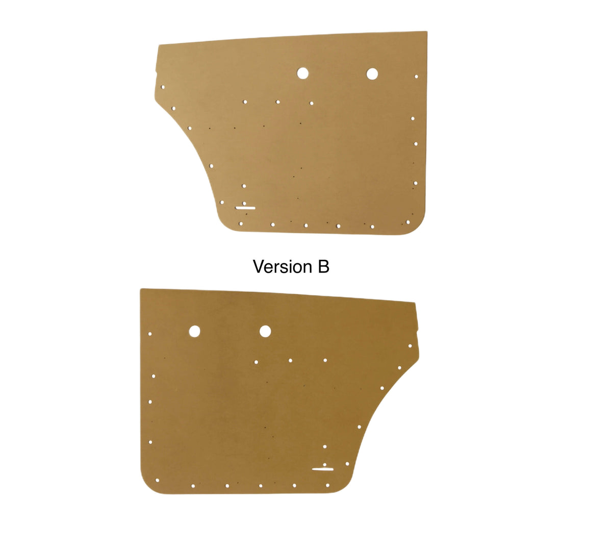 Jaguar MK2 Door Panels / Base Boards for Upholstery — view 2