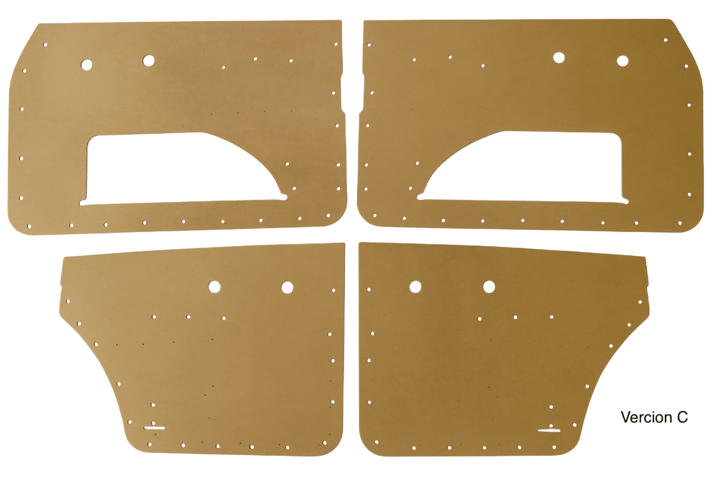 Jaguar MK2 Door Panels / Base Boards for Upholstery — view 3