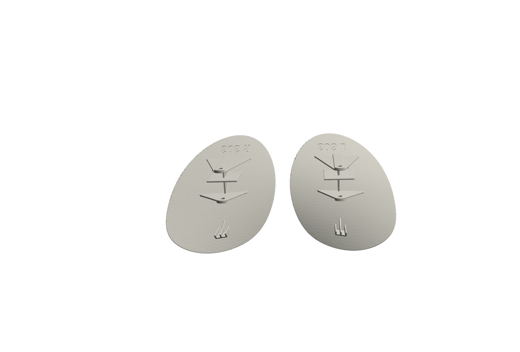 Jaguar S-Type Headlight Washer Jet Cover Left Or Right 4R83-13L018-AF / 4R83-13L019-AF — view 2