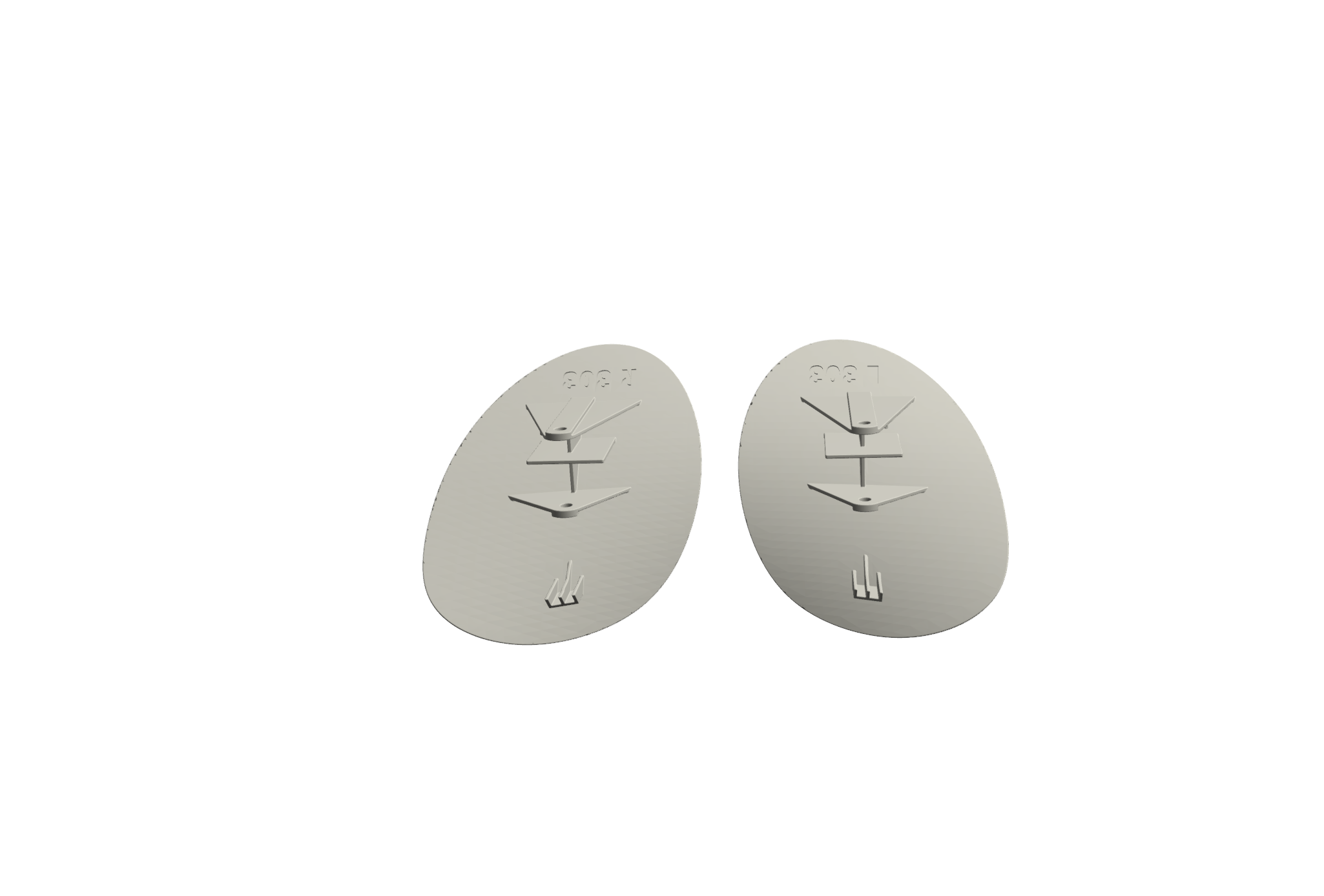Jaguar S-Type Headlight Washer Jet Cover Left Or Right 4R83-13L018-AF / 4R83-13L019-AF — view 2