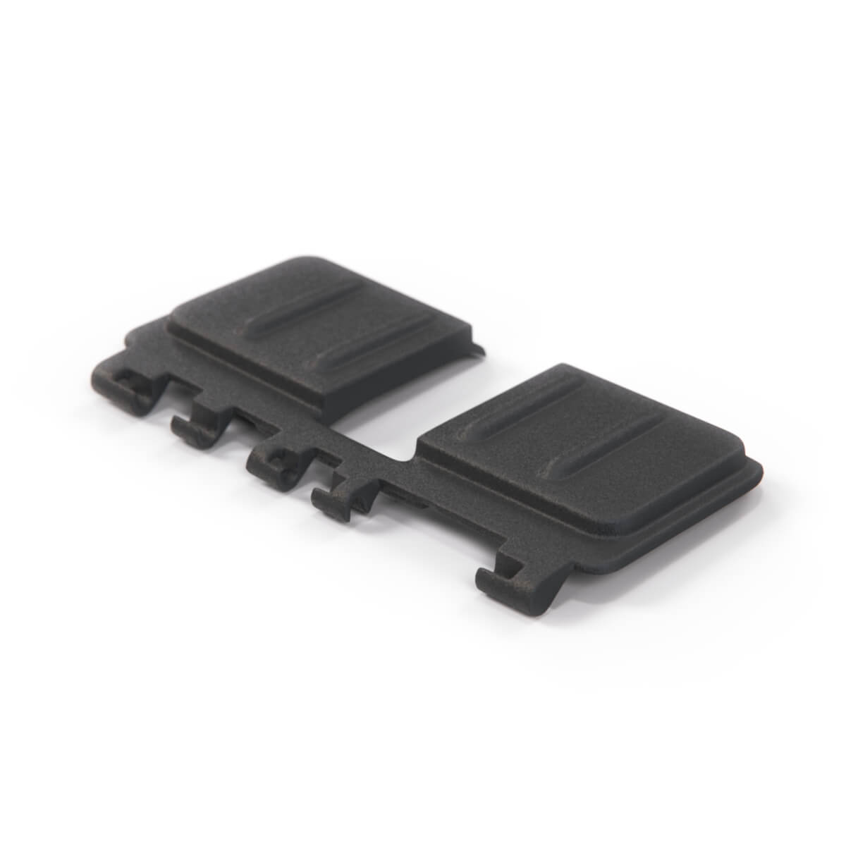 Jaguar X204 S-TYPE Interior Trunk Lid Finisher Panel Lock Flap Cover Black — view 3