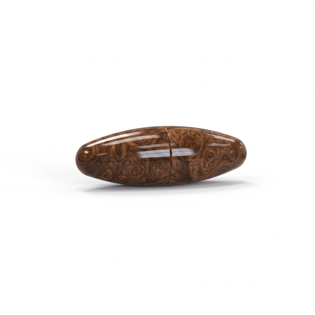 Jaguar T-Bar Automatic Shifter Wooden Gear Knob — view 2