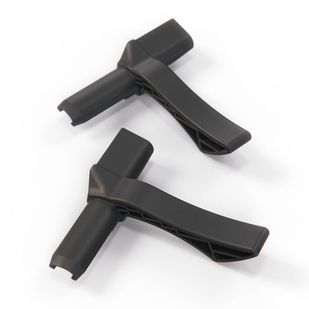 Jaguar X-TYPE Estate Luggage Cover Hooks V2 Set of 2 (C2S43222 / C2S43221)