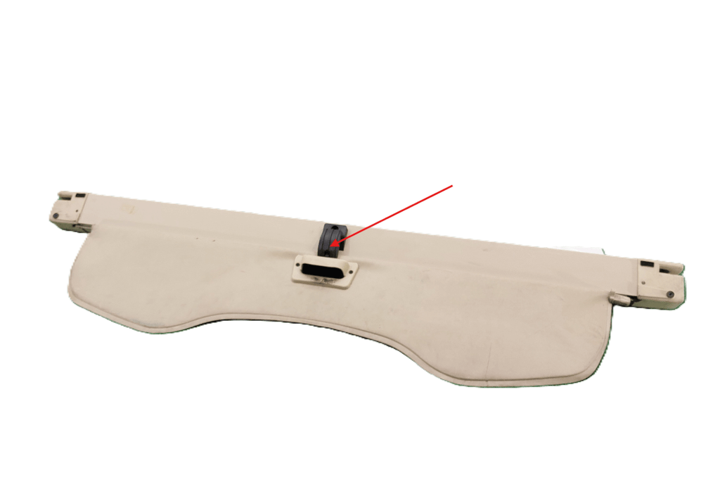 Jaguar X-TYPE Estate Luggage Load Cover Parcel Bumper Black — view 5