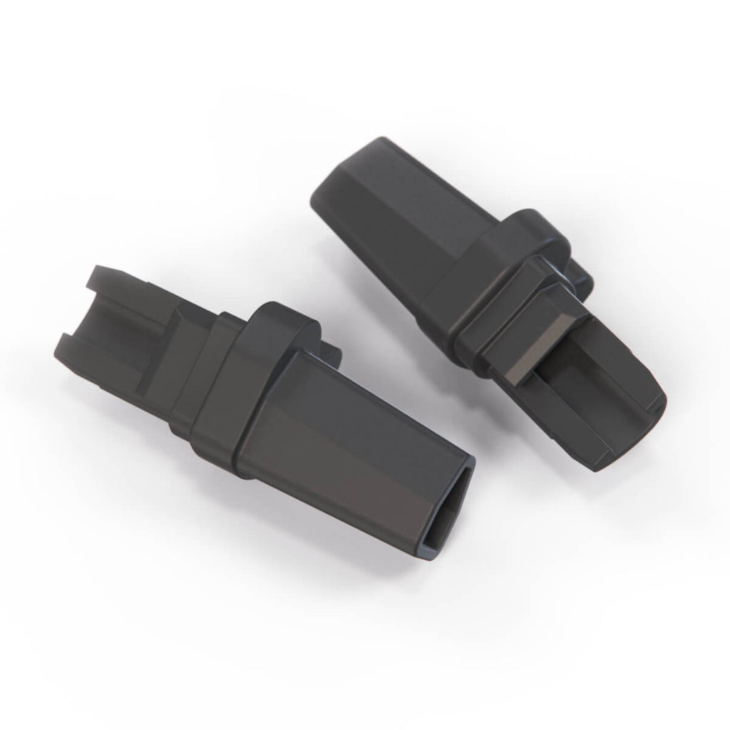 Jaguar X-TYPE Rear Load Space Cover Hooks Set of 2 (C2S43221 / C2S43222) — view 3