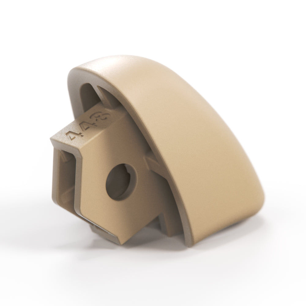 Jaguar X100 XK8 Coupe Seat Tilt Surround Trim Lever Knob - Front Seat - GJB4760AA — view 4