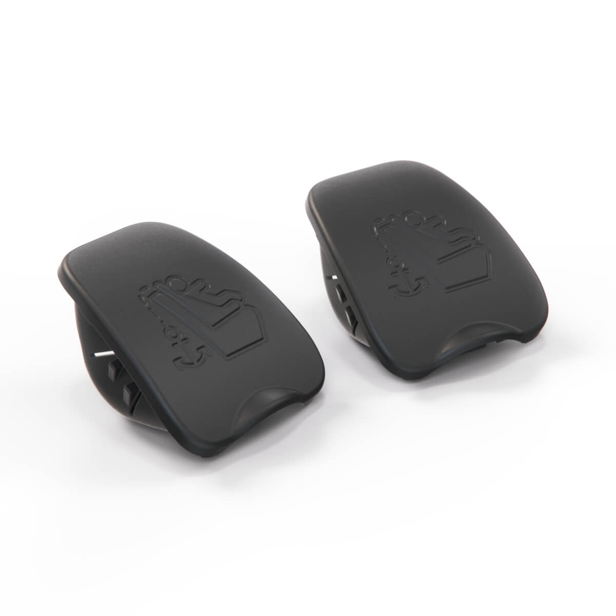 Jaguar X351 X250 XJ Xf Rear Seat Child Restraint Safety Hook Trim Cover Set of 2 All