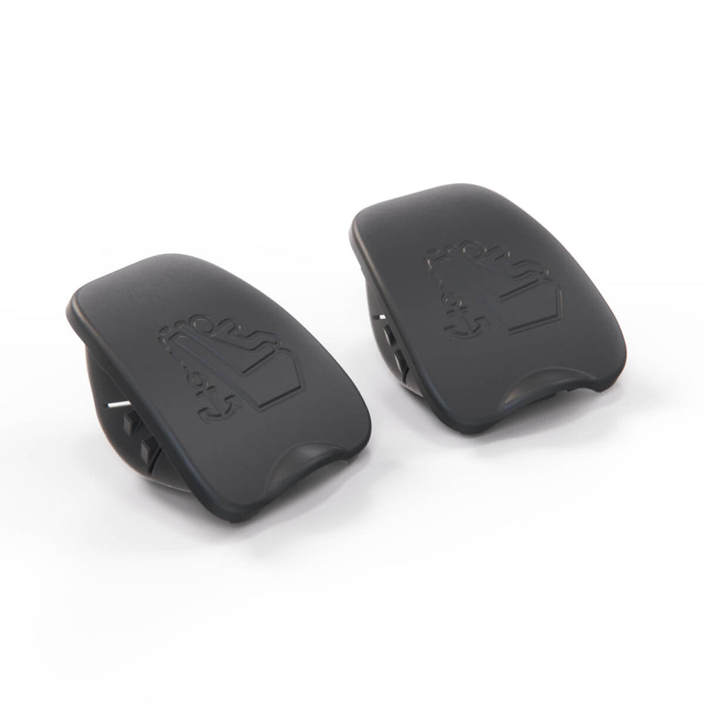 Jaguar X351 X250 XJ Xf Rear Seat Child Restraint Safety Hook Trim Cover Set of 2 All — view 3