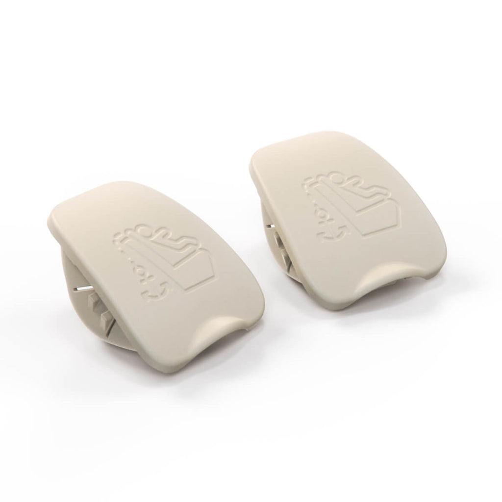 Jaguar X351 X250 XJ Xf Rear Seat Child Restraint Safety Hook Trim Cover Set of 2 All — view 4