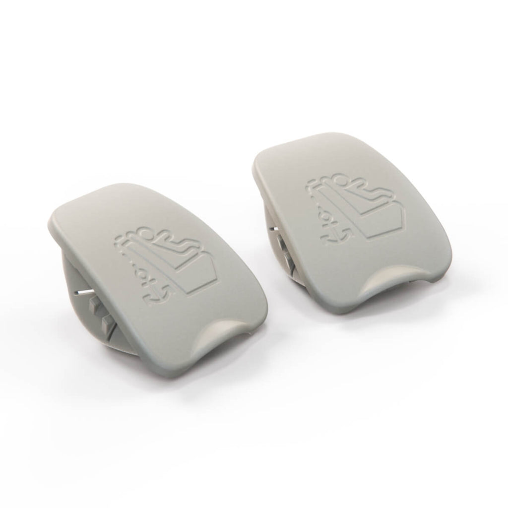 Jaguar X351 X250 XJ Xf Rear Seat Child Restraint Safety Hook Trim Cover Set of 2 All — view 5